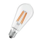 Osram LED Lamps E27 Edison Fadenlampe Klar 2.2W 470lm - 827  | Ersatz Für 40W