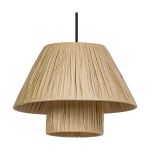 Ledvance Decor Bamboo Papier/Stahl Hut 280 Braun | Geeignet für E27