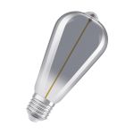 Osram Vintage 1906 LED E27 Special Fadenlampe Klar Edison 2.2W 60lm - 818  | Ersatz Für 15W