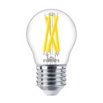 Philips MASTER LED E27 Kugel Fadenlampe Klar 3.5W 470lm - 922-927 Dim To Warm | Höchste Farbwiedergabe - Dimmbar - Ersatz Für 40W