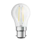 Osram Retrofit Classic LED B22d P45 Kugel Fadenlampe Klar 4W 470lm - 827  | Ersatz für 40W