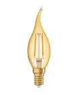 Ledvance Vintage 1906 LED E14 Kerze Gold 1.5W 120lm - 824 | Ersatz für 15W