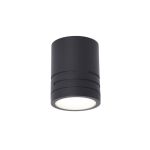 Ansell LED Downlight Reef Black 5W 486lm 90D - 830-840-860 CCT | 85mm - IP65 - Outdoor