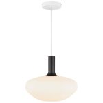 Nordlux Alton Suspension Luminaire Verre Noir | Convient pour E27