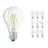 Lot 10x Ledvance CLASSIC LED E27 Poire Filament Claire 4W 470lm - 840 | Remplacement 40W