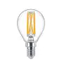 Philips Master Value LED Lustre E14 Boule Filament Claire 3.4W 470lm - 927 Blanc Très Chaud | Meilleur rendu des couleurs - Dimmable - Équivalent 40W