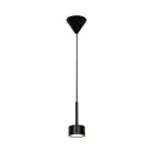 Nordlux Clyde Suspension Luminaire Métal Noir 4W 350lm - 827  | 3 Niveaux De Gradation Dimmable