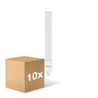 Lot 10x PL-S LED 6W - 827  | Remplacement 11W